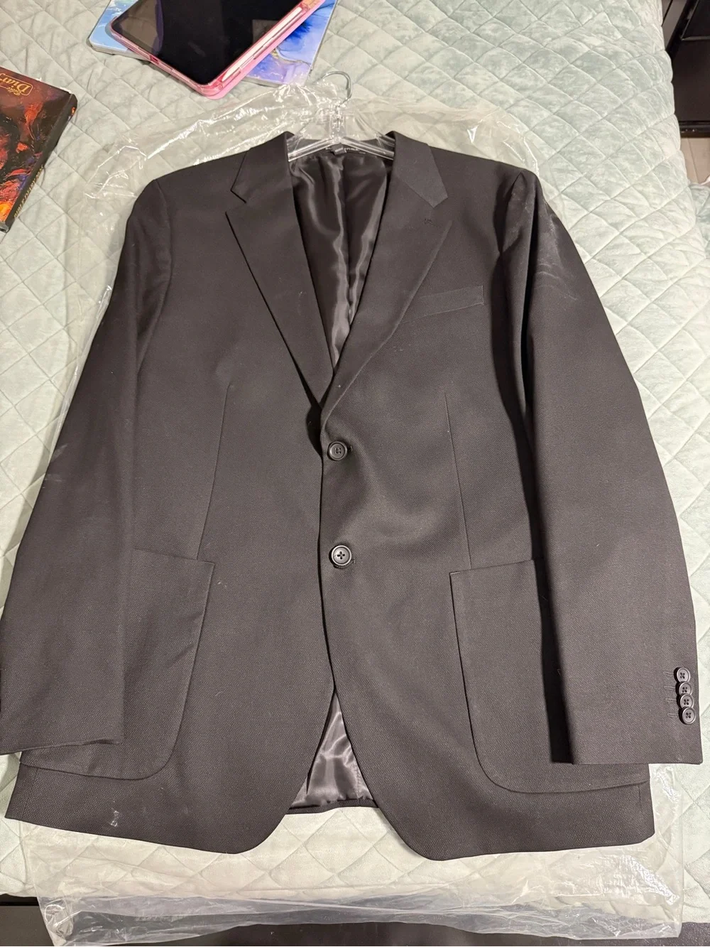 Banana Republic Black Tailored Fit Blazer
